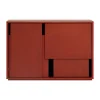 Buffet Layer, Red, 120x82 cm