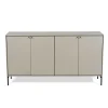 Buffet Volt 80x148 cm, Beige-noir