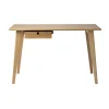 Bureau Butler C67, Oak nature lacquered, 60x120 cm