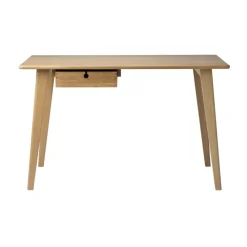 Bureau Butler C67, Oak nature lacquered, 60x120 cm