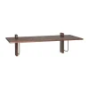 Bureau Corbel 100x45cm, Dark stained oak