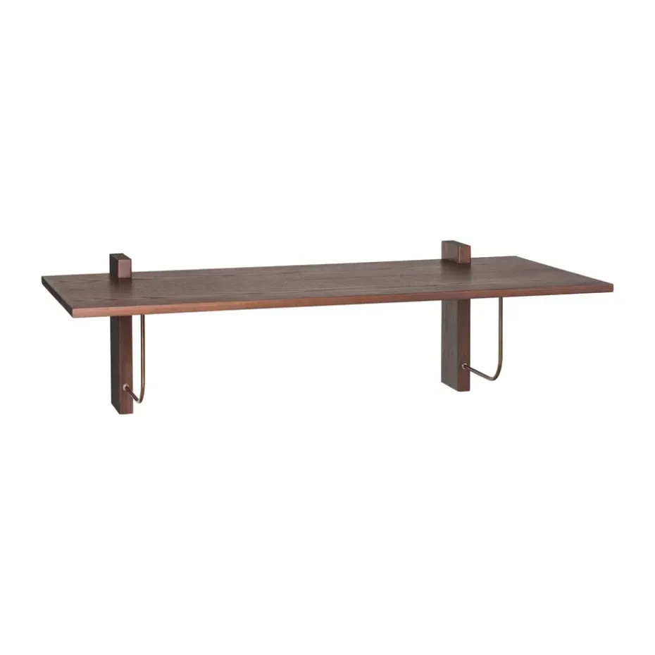 Bureau Corbel 100x45cm, Dark stained oak