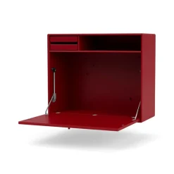Bureau mural STUDIO, beetroot 165