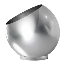 Cache-pot Globe Ø43 cm, Argent