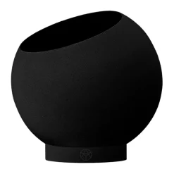Cache-pot Globe Ø17 cm, Black