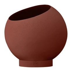 Cache-pot Globe Ø17 cm, Gingerbread