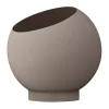 Cache-pot Globe Ø17 cm, Taupe