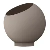 Cache-pot Globe Ø21 cm, Taupe