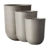Cache-pot Out, lot de 3, Beige