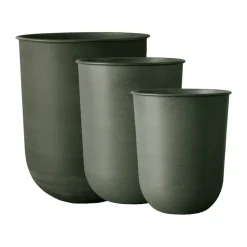 Cache-pot Out, lot de 3, Green