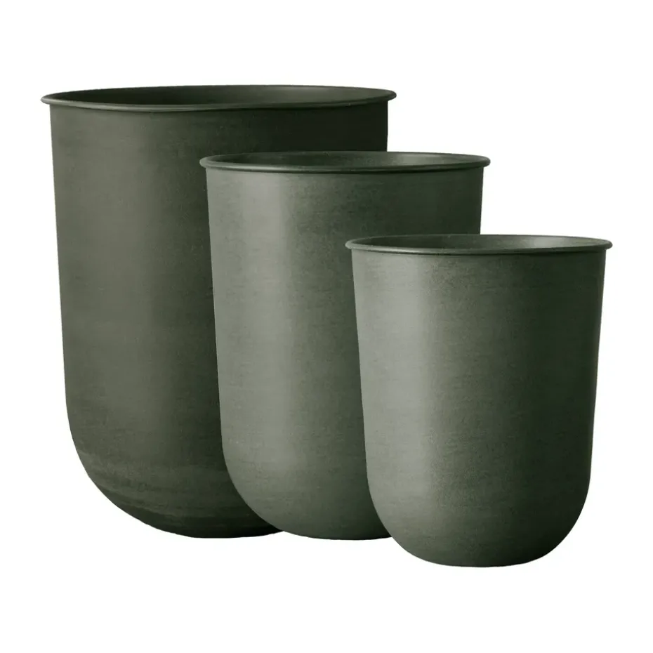 Cache-pot Out, lot de 3, Green