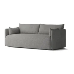 Canapé 2 places Offset, Audo Bouclé 16 Dark grey