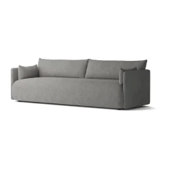 Canapé 3 places Offset, Audo Bouclé 16 Dark grey