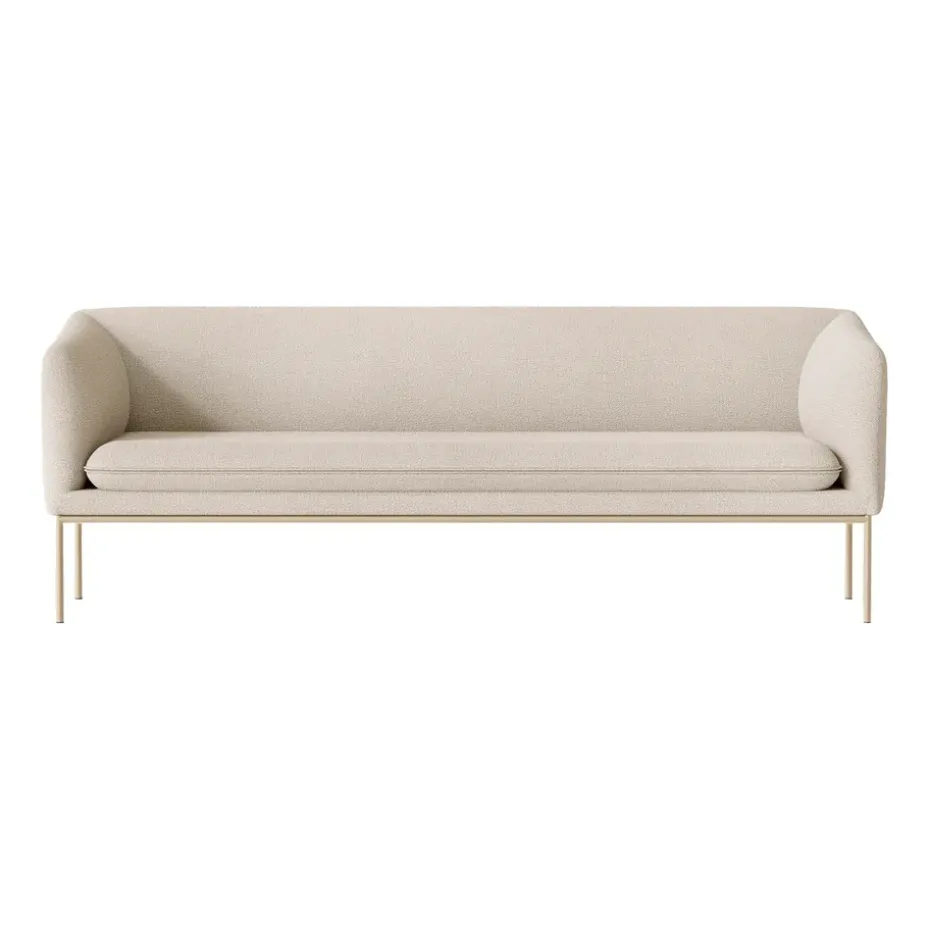 Canapé 3 places Turn, Cashmere-boucle