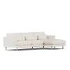 Canapé Bredhult, Caleido Beige 9600-chêne blanchi à l’huile, 2,5 places C1