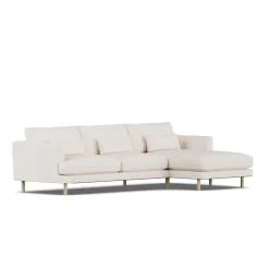 Canapé Bredhult, Caleido Beige 9600-chêne blanchi à l’huile, 2,5 places C1