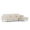 Canapé Bredhult, Same Beige 6670-acier noir, 2,5 places C1