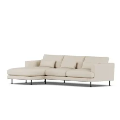 Canapé Bredhult, Same Beige 6670-acier noir, 2,5 places C2