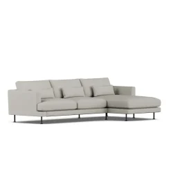Canapé Bredhult, Same Grey 6673-acier noir, 2,5 places C1