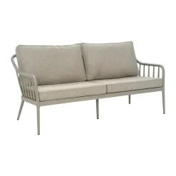 Canapé Coleville, Khaki-burlap beige, 3 places