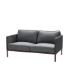 Canapé Encore 2 places, Cane-Line airtouch bordeaux/Dark grey