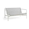 Canapé lounge Palissade Cord, Sky grey