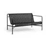 Canapé lounge Palissade Cord, Anthracite