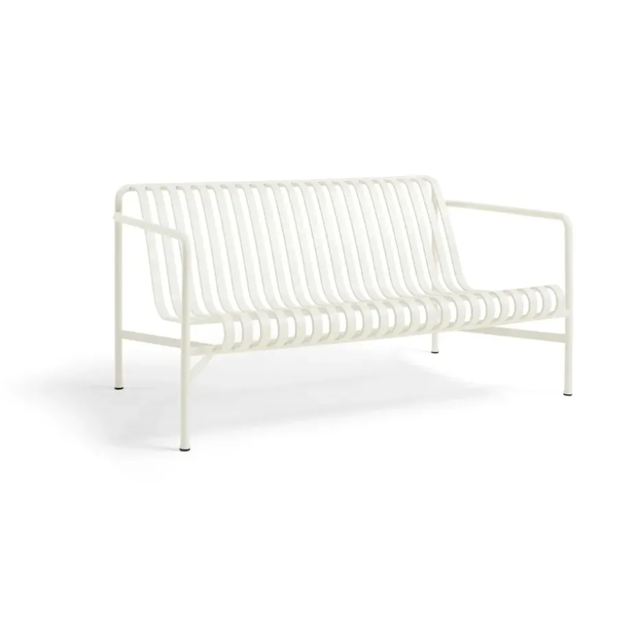 Canapé lounge Palissade, Cream white