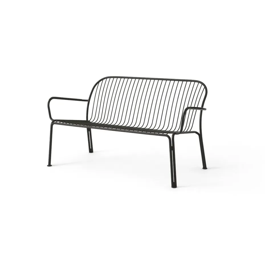 Canapé lounge Thorvald SC110, Warm black, 143 cm
