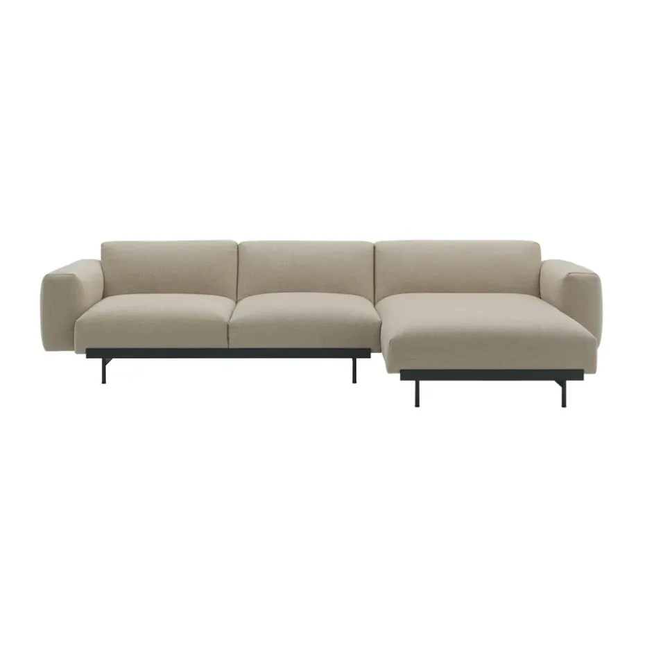 Canapé modulable In Situ 3 places configuration 6, Ecriture 240-Black