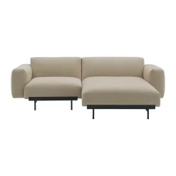 Canapé modulable In Situ 2 places configuration 4, Ecriture 240-Black
