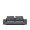 Canapé modulable In Situ 2 places configuration 3, Ocean 80-Configuration 1-Black