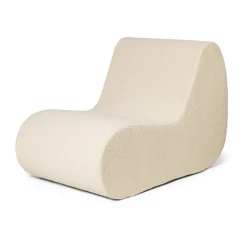 Canapé modulable Rouli center module pure bouclé, Off-white