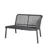 Canapé modulaire Ocean, Dark grey, gauche