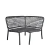 Canapé modulaire Ocean, Dark grey, angle