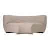 Canapé modulaire Rico 90 corner Soft Bouclé, Natural