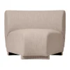 Canapé modulaire Rico 45 corner Soft Bouclé, Natural