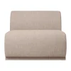 Canapé modulaire Rico center Soft Bouclé, Natural
