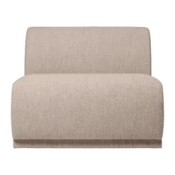 Canapé modulaire Rico center Soft Bouclé, Natural