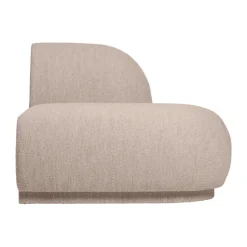 Canapé modulaire Rico open R, Soft bouclé-natural