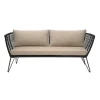 Canapé Mundo, Black-beige