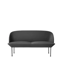 Canapé Oslo 2 places, Steelcut 180-Dark grey