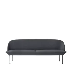 Canapé Oslo 3 places, Steelcut 180-Dark grey