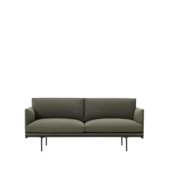 Canapé Outline 2 places, Fiord 961-Green