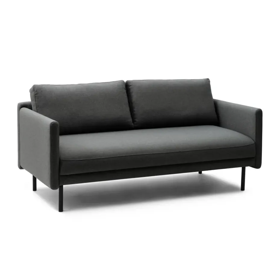Canapé Rar 2 places, Re-Born dark grey