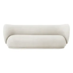 Canapé Rico 3 places, Brushed offwhite