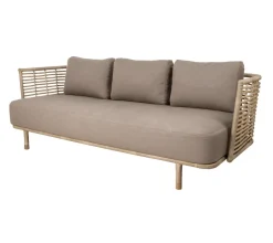 Canapé Sense weave 3 places, AirTouch taupe