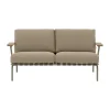 Canapé Settle 2 places, Ribbed Weave 5 Taupe