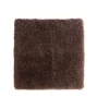 Carreau de chaise Shepherd Jill rembourré 40 x 40 cm, marron foncé