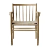 Chaise à accoudoirs J81, Oak nature oiled